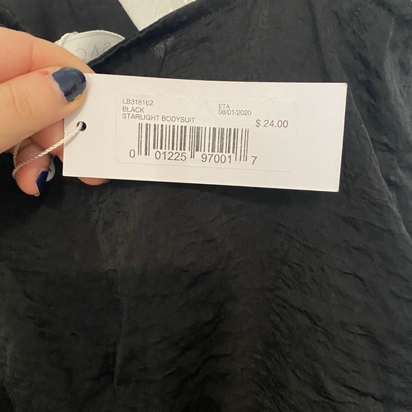 Sage the Label Black Starlight Bodysuit - Picture 2 of 3